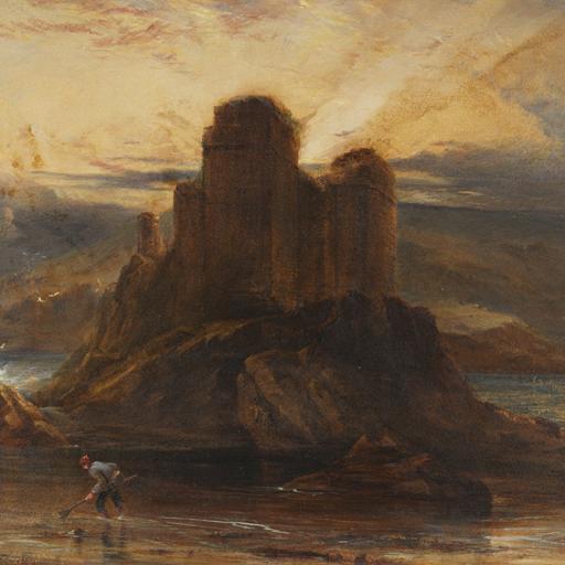 A rocky seascape